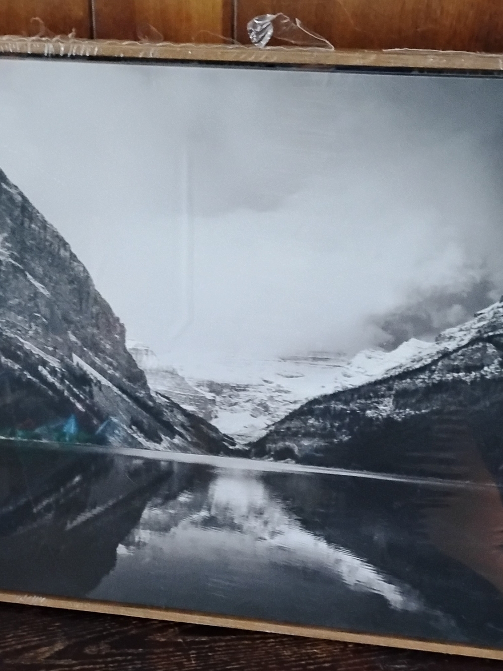 SIGNWIN Framed Canvas Wall Art - Lake Louise Canada 16"x24